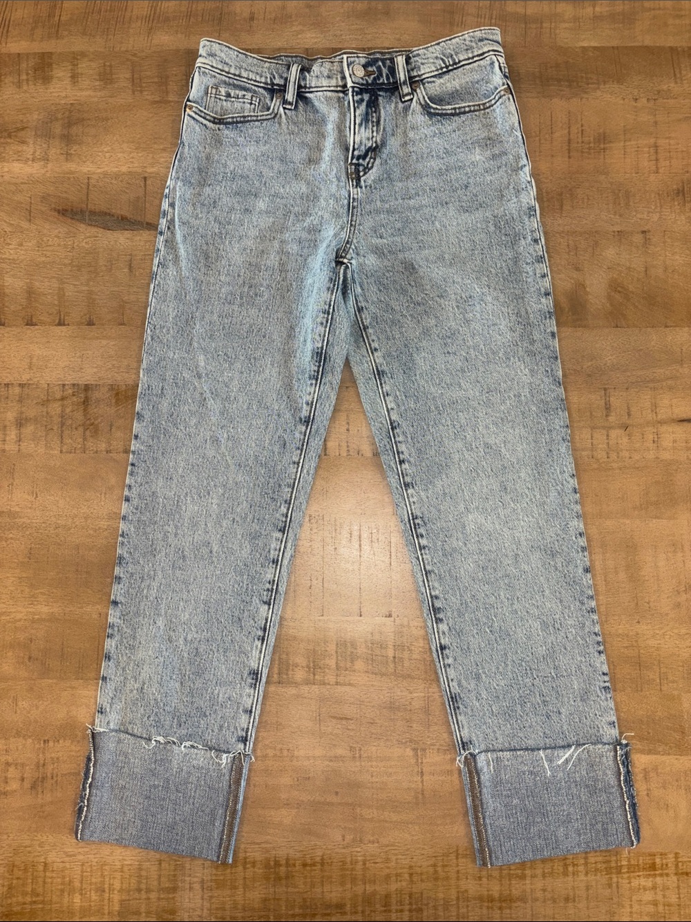 Banana Republic Slouch Jeans Acid Wash Denim Size 2 Cotton Stretch 80s